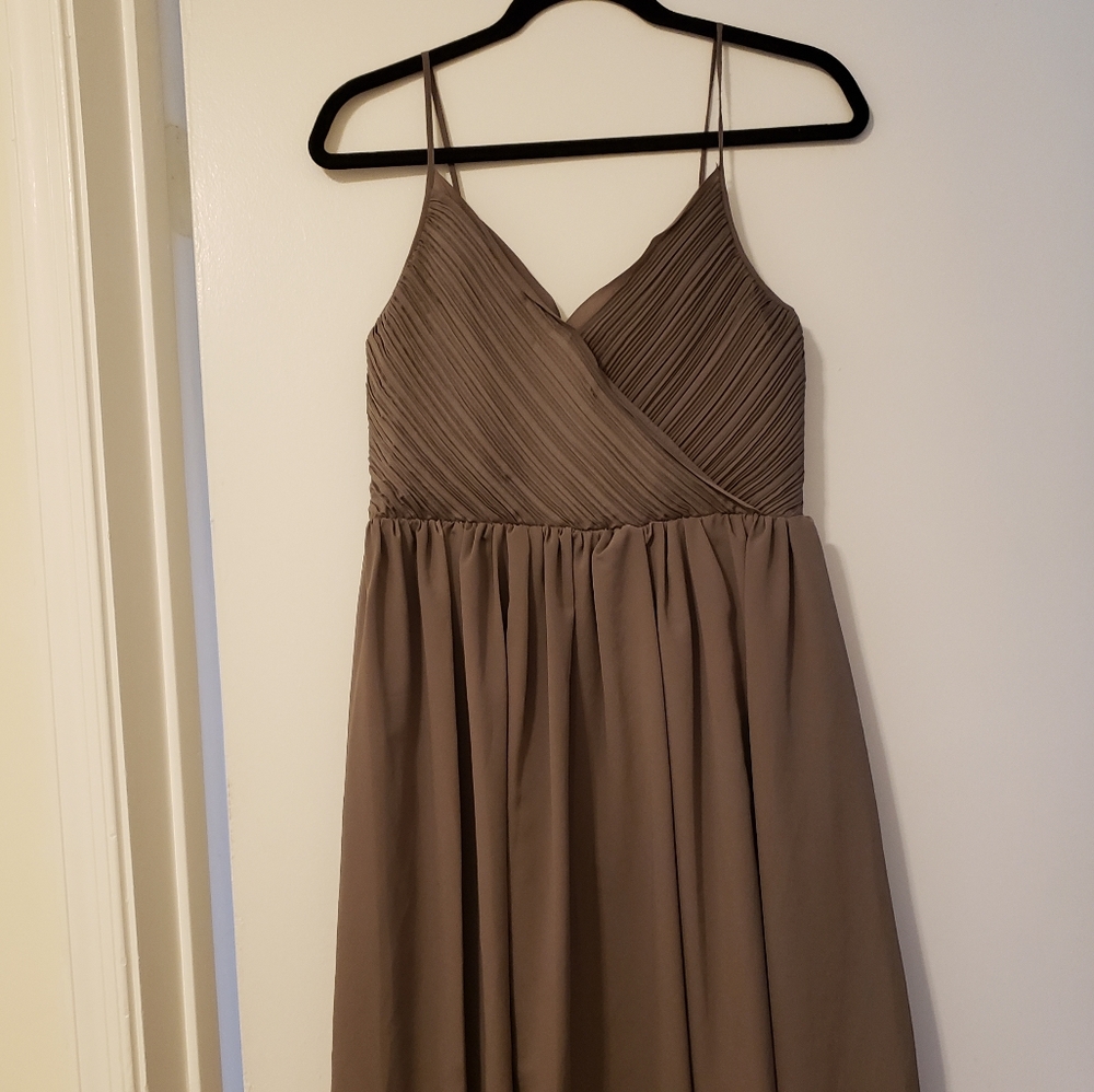 Banana Republic Spaghetti Strap Formal Dress